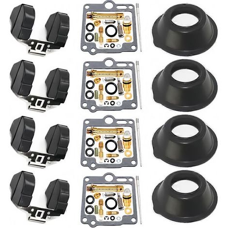 Kit de réparation de carburateur pour Yamaha XJR1200 1994-1998 (membrane du piston à flotteur)