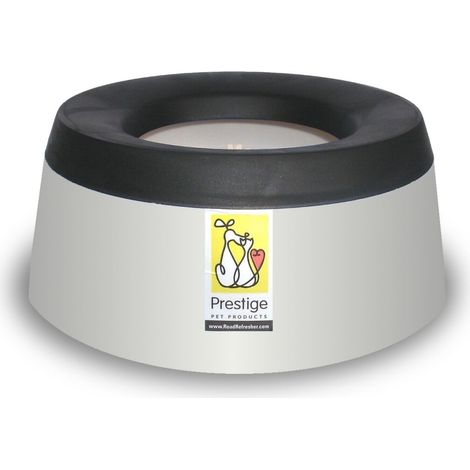 Road Refresher 5 Gamelle à Eau Anti Débordement pour Animal Domestique Gris (1/2)