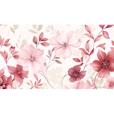 Papier peint panoramique - Fleurs - 130 cm x 73 cm (1/2)