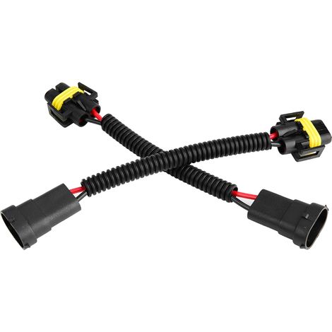 Connecteur H11 pour feux antibrouillard et phares - Faisceau de câbles adaptateur 2 pièces (1/5)