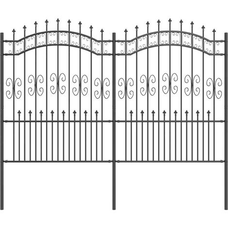 Clôture de jardin Kampen Gris 240 x 202,5 cm (1/5)