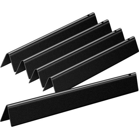 Diffusore di Calore, Barbecue a Gas Piastra 7535 Parti di Ricambio Barre Flavorizer per Weber Spirito E200 E210 S200 S210 500, Genesis Silver con Grill (con Pulsanti di Comando laterale) Parte 65902 (1/5)
