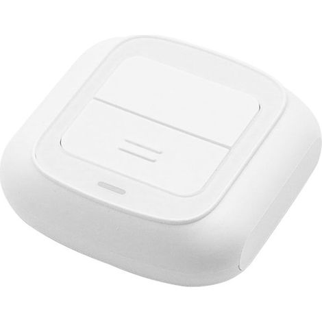 SVGCommerce - Interruttore intelligente - WiFi a 2 pulsanti - Interruttore Tuya Smart Life Scene - Controllo intelligente - Installazione semplice - Compatibile con vari dispositivi (1/5)