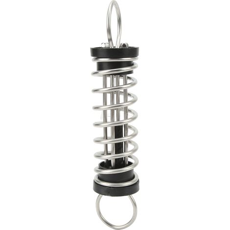 2 ressorts d'amarrage, acier inoxydable 304, diamètre 6 mm, longueur 300 mm, amortisseurs de chocs pour quai et bateau (1/5)