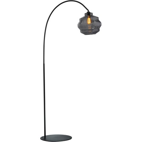 Lampe à arc Porto Verre à fumée boule - Ø 30cm - 1710-05-05-4