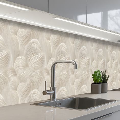 SCHIENALI CUCINA Linee - Ventilatore - Beige 500x80 cm