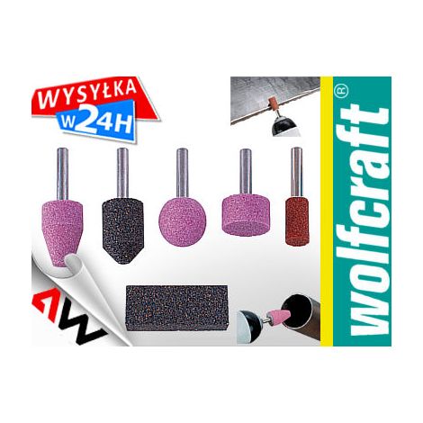 WOLFCRAFT KAMIEŃ SZLIF.5szt. TRZP.6mm
