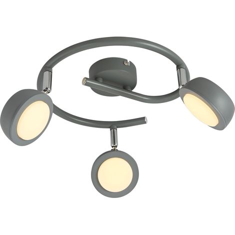 Plafoniera LED Candellux Mild 98-66558 3 luci grigia 40cm
