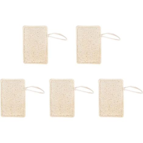 Lot de 5 serviettes de bain exfoliantes (1/3)