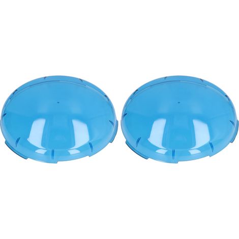 Pare-Choc Transparent Bleu pour Lampe de Piscine HAYWARD - Compatible avec Modèles Amerilite, 19cm, 2 Pièces