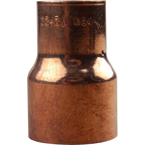 Raccord cuivre réduit à souder - Mâle / femelle - Diamètre 32 - 22 mm (1/2)