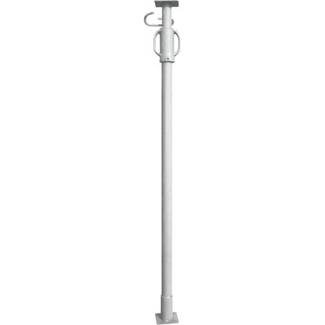 Moncoffrage – Etai droit 170/300 galvanisé – Manchon fonte 155mm – Pied renforcé – Charge maximale 2450kg – Pour structures temporaires