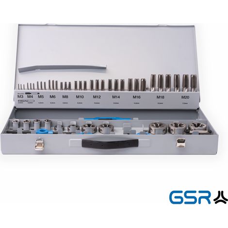 GSR Gewindeschneidsortiment 56tlg. M3-M20 HSS (1/5)