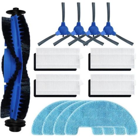 Kit d'accessoires de rechange pour aspirateur robot R550 R600 R650 R750 : brosse latérale principale, filtre HEPA (1/5)