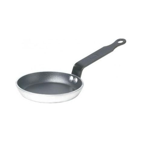 de Buyer Padella Antiaderente per Blini Argento 12 cm