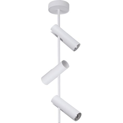 Spot plafond mural rond triple blanc GU10 25W Sigma