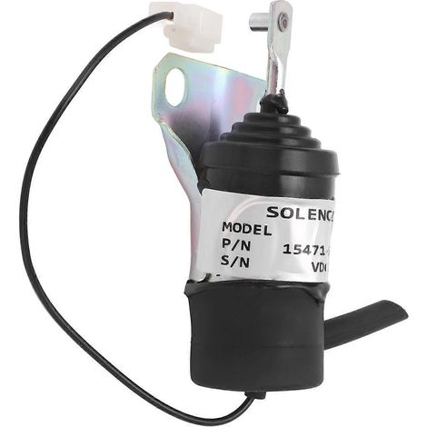Kraftstoffabsperrventil, Motorstopp, Flammenausfall-Abschaltwerkzeug, 12 V DC für Cummins 052600‑1001 042875