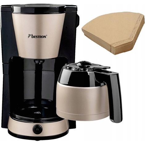 Cafetera de goteo de 900 W con termo de 1 L - Colección Satin + regalo gratis (1/5)