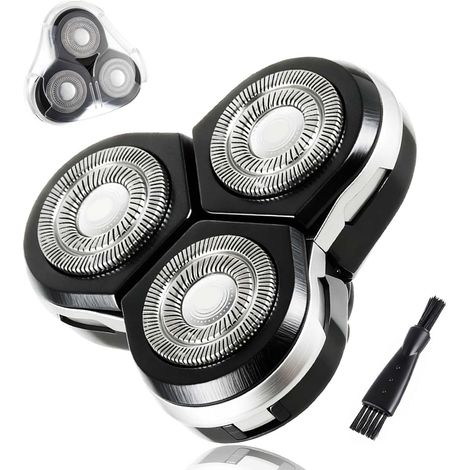Tête de rasage de rechange RQ12, accessoires de tête de rasage compatibles avec Norelco RQ12 RQ11 RQ10 Sensotouch 3D RQ1050 RQ1075 1260X 1280X 1290X RQ1180 Assemblage de tête complet