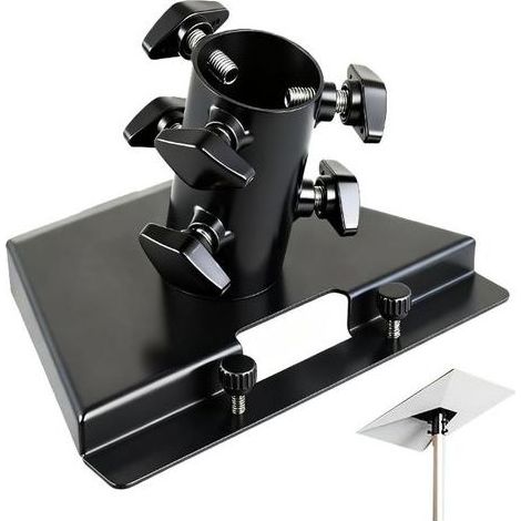 Adaptateur de tube Starlink Gen 3, support Starlink Gen 3 amélioré, support de mât Starlink, compatible avec l'antenne standard Starlink, compatible avec les mâts de 1.1-2.1 pouces(28-54 mm ) (1/5)