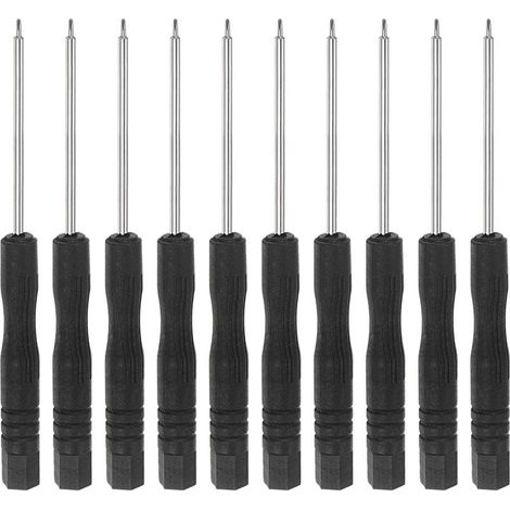 Mini tournevis cruciforme pour la réparation des lentilles de montre, 10 pièces (1/4)