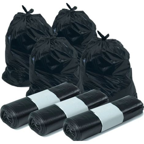 TrAdE Shop Traesio - 30 Sacchi Sacchetti Buste Per Immondizia Resistenti Ecologici Rifiuti Pattume - (1/2)