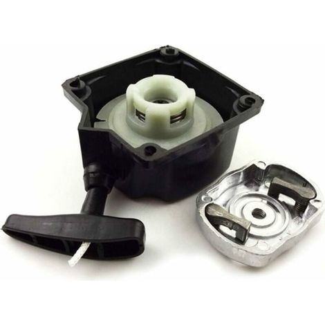 Recoil starter for semi-automatic petrol engine – Drive bell for brush cutter and auger – Plastic material – Size 130mm x 85mm (1/5)
