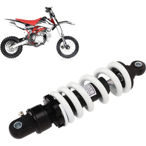 Stoßdämpfer mit einem Mittenabstand von 260 mm und einstellbarer Dämpfung, Hochleistungs-Stoßdämpferfedern mit einem Durchmesser von 11,5 mm, geeignet für Offroad-Motorräder, Quads und Karts von 50 bi (1/5)