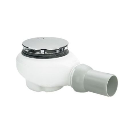 VILLEROY Y BOCH Tempoplex Plus desagüe compacto 90mm con tapa cromada brillo