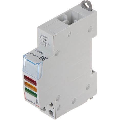 Legrand Lampe de signalisation LED tricolore durable (1/5)