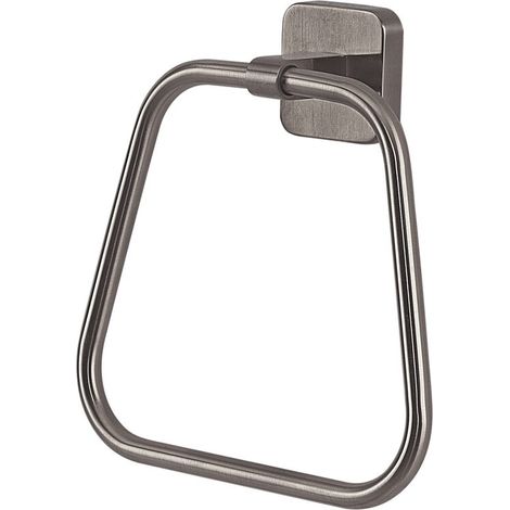 Portasalviette a muro ad anello in acciaio inox canna di fucile Tonga di Gedy (1/2)