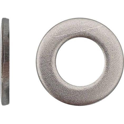 10 Rondelles Plates Moyennes M27 mm - NFE 25514 - Inox A2 - D-Work