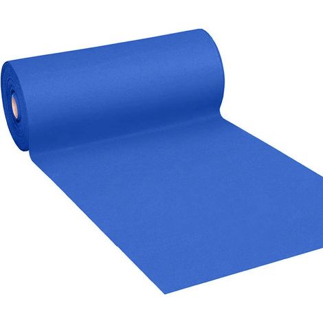 Alfombra moqueta guía pasillo para interior y exterior Azul Volturno H 1 x 30 m