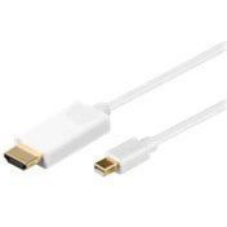Câble Video Audio - DisplayPort HDMI - Connecteur Ultra-Compact - HDMI 19 Broches - 1 M