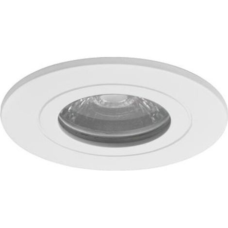 brumberg Einbaudownlight ohne Fassung 27064170 IP44 rund strukturweiß (1/2)