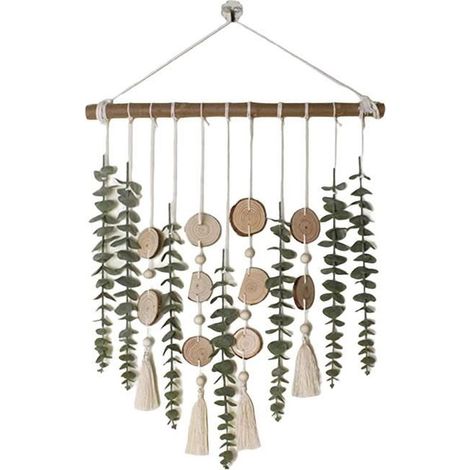 Wanddekoration – Bohème – 42 cm x 50 cm – Weiß – Innenbereich – Gemischt