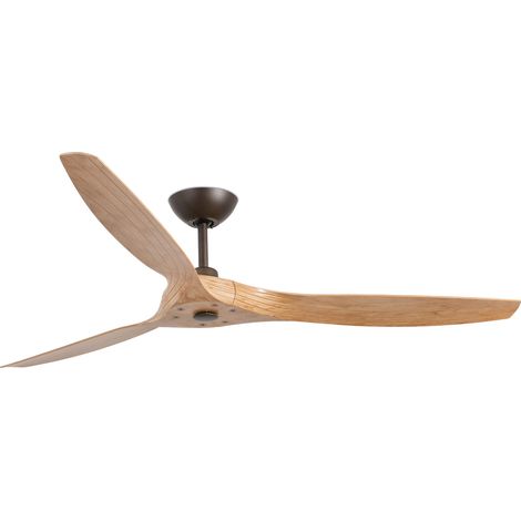 MOREA L Ventilador marrón claro