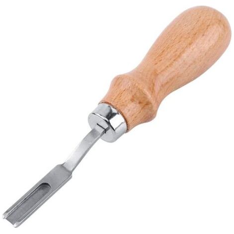 Outil de biseautage du cuir, biseautage des bords du cuir, outils manuels pour le bricolage (1/5)