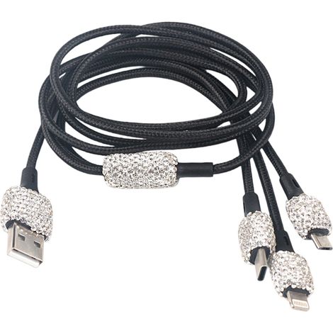 Marteau diamanté pour voiture, chargeur double USB, perceuse, allume-cigare, chargeur USB pour marteau diamanté (1/5)