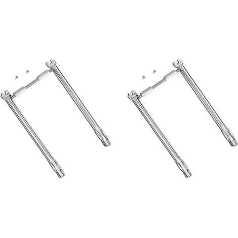 2X Brûleur en Acier Inoxydable 304 69785 Tube de Brûleur de Gril Remplacer les Pièces de Barbecue Spirit E-210 E-220 S-210 S-220 (1/3)