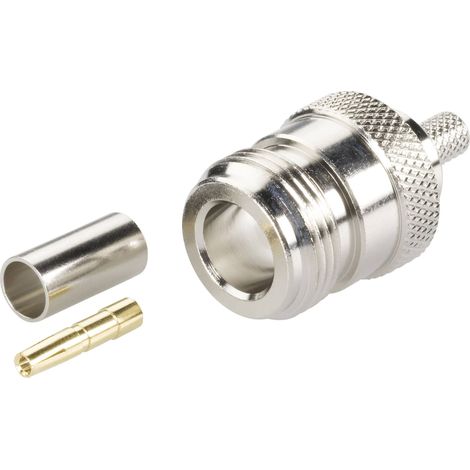 BKL Electronic 0404064 0404064 Connecteur N femelle, droit 50 Ω 1 pc(s)