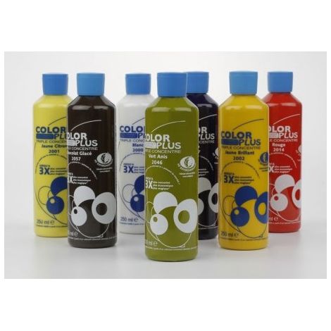 Colorant écologique color-plus color plus ultra concentré faible COV 250ml