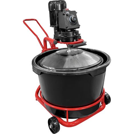 Varan Motors – Mélangeur malaxeur 900W XHMXA65 – Cuve 65L pour ciment, peinture, résine – Vitesse 65 tr/min – Usage intensif sur chantier (1/4)