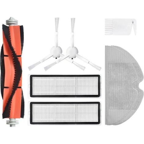 8 ensemble pieces de remplacement pour Aspirateur robot de balayage à balayage Xiaomi Mijia 1C