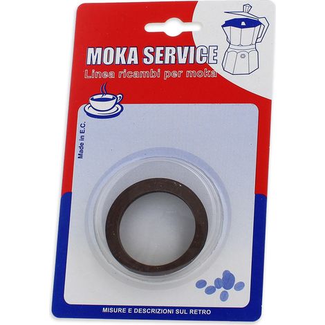 CONFEZIONE 3PZ GUARNIZIONE CAFFETTIERA MOKA CARLO GIANNINA 1 TAZZA N625