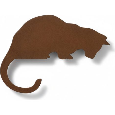 Silhouette déco chaton à poser 35x10x27cm