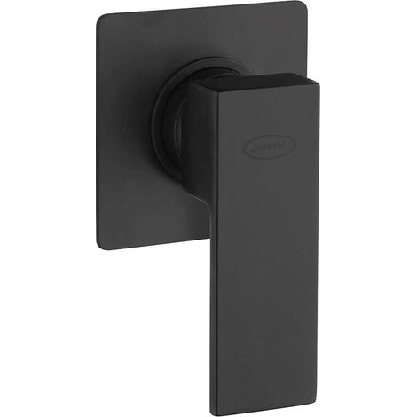 Miscelatore docia incasso Jacuzzi Rubinetteria nero opaco serie Twinkle (1/2)