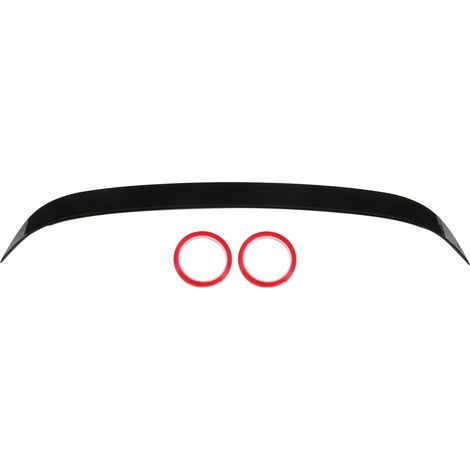 Heckspoiler in Hochglanzschwarz, Ersatzteil für MK8 Standard ab 2021 (1/5)
