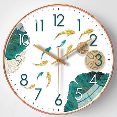 Reloj de pared silencioso y creativo de 20 cm (8 pulgadas) para niños, ideal para la sala de estar o el dormitorio. Venta al por mayor (20 cm).