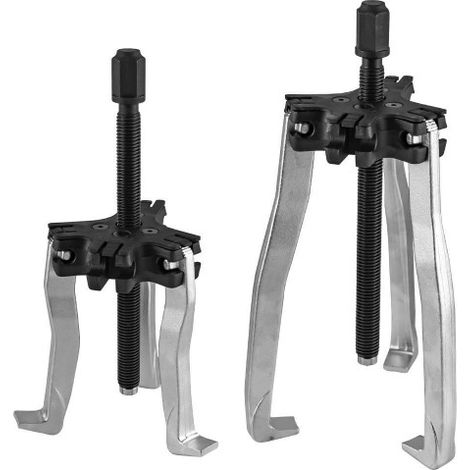 Extracteur 3 griffes convertible en 2 réversible, longue et courte